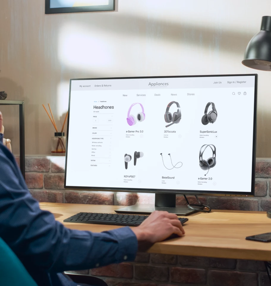 Booming E-Commerce Market icon