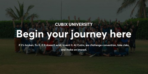 Cubix University to Go Ahead with Its Premier Internship Program 2021 With All Covid-19 Precautions