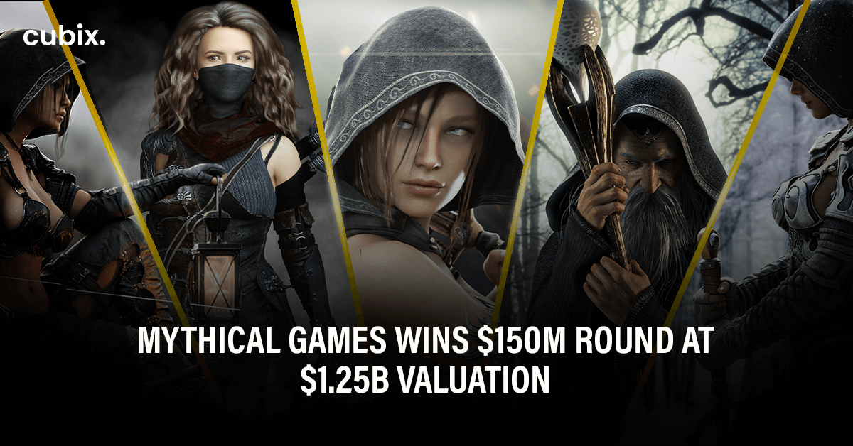 Mythical Games wins $150M round at $1.25B Valuation