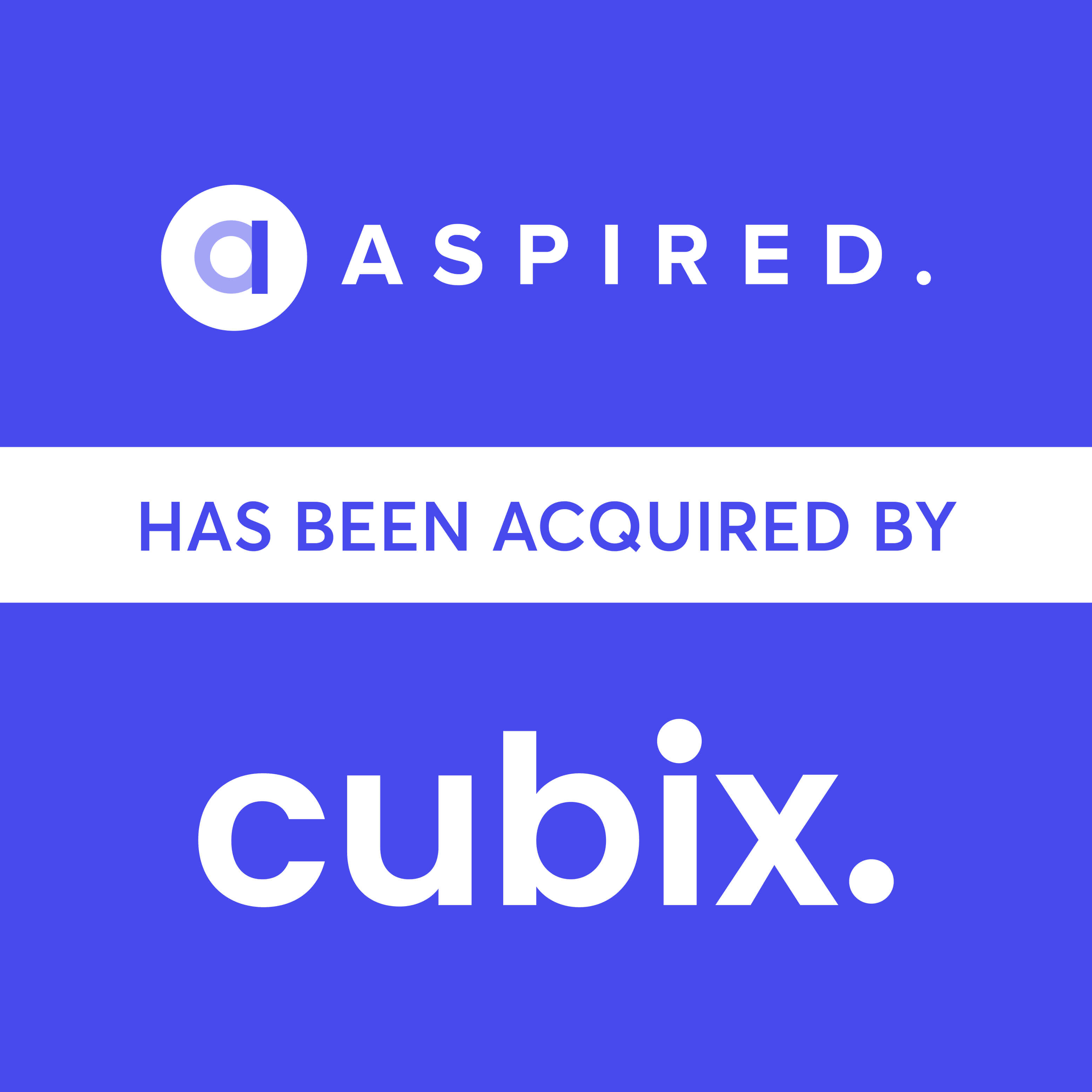 Cubix Welcomes Aspired Aboard