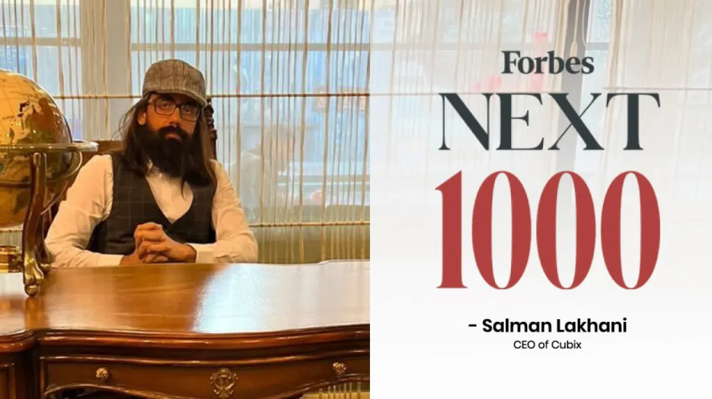 Salman Lakhani Inducted in Forbes