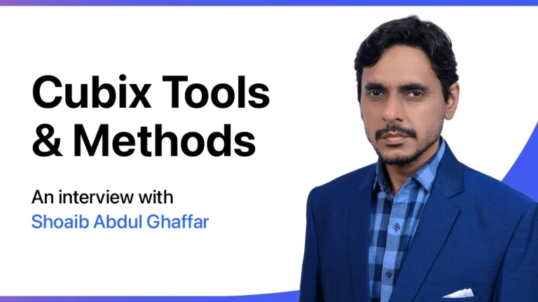 Cubix Tools & Methods – An interview
