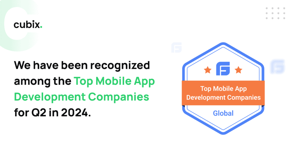 Cubix Recognized By Goodfirms