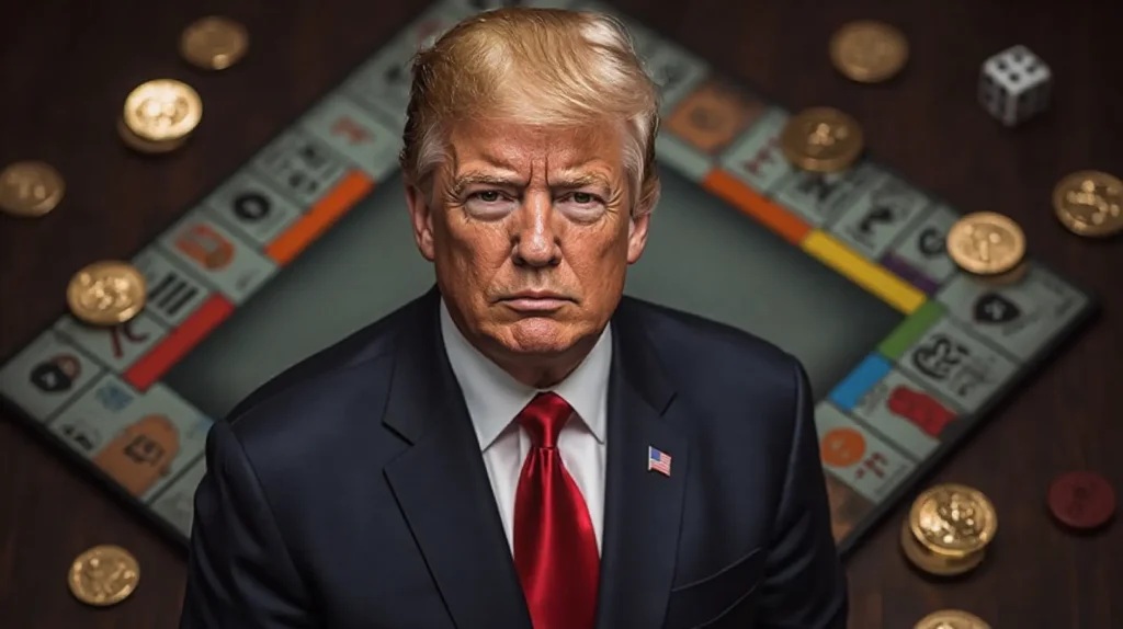 Trump’s Crypto Game - Monopoly Classic Board Game Online
