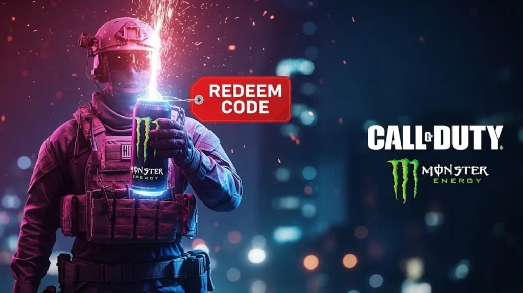 How Earning Rewards Works with Call of Duty Monster Energy Redeem