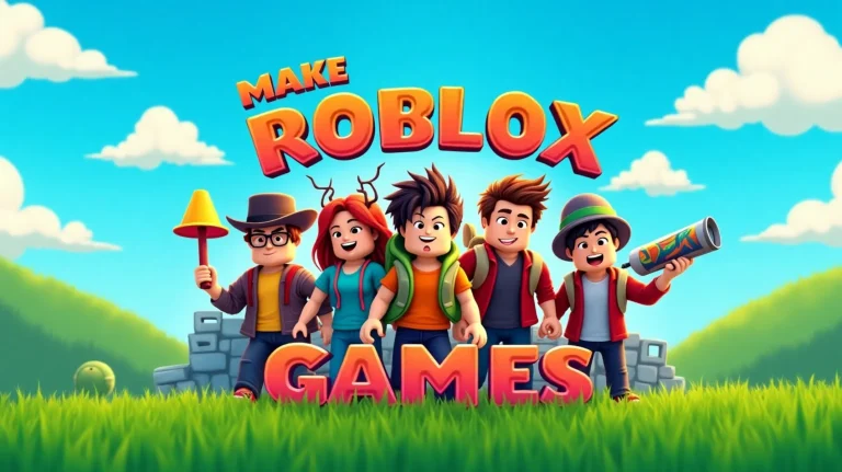 How to make Roblox Games